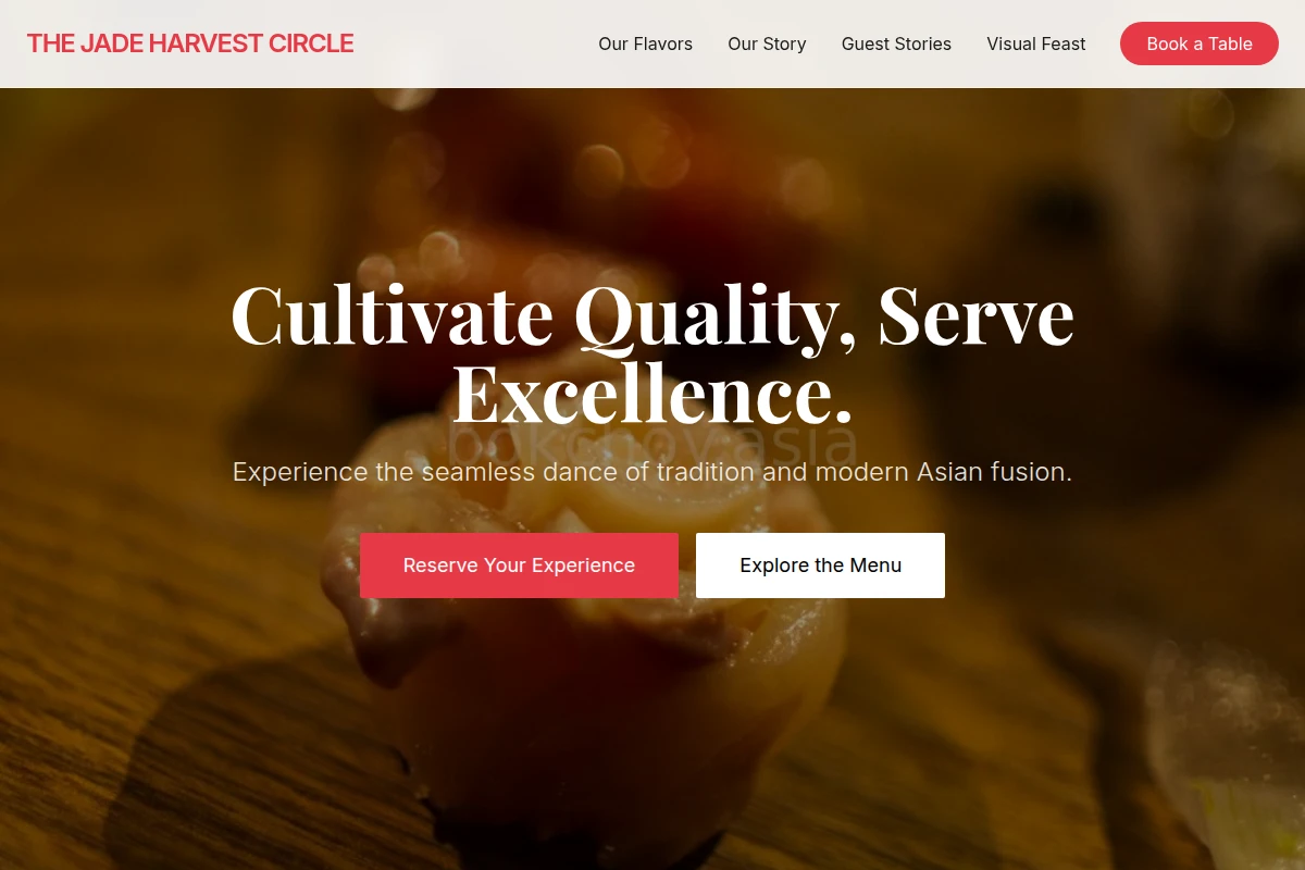 Soil Asian Fusion Food
