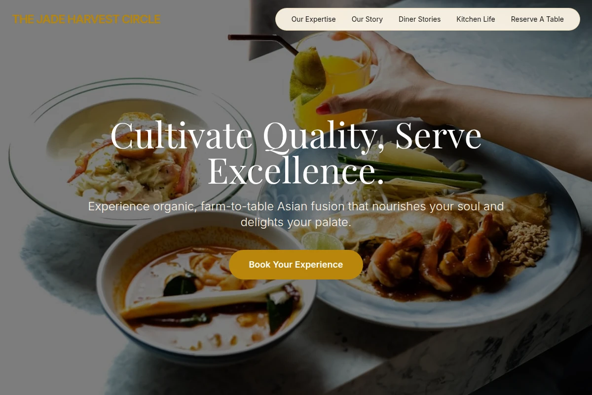 Organic Asian Fusion Food