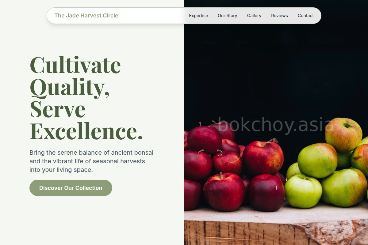  Bonsai Greengrocer