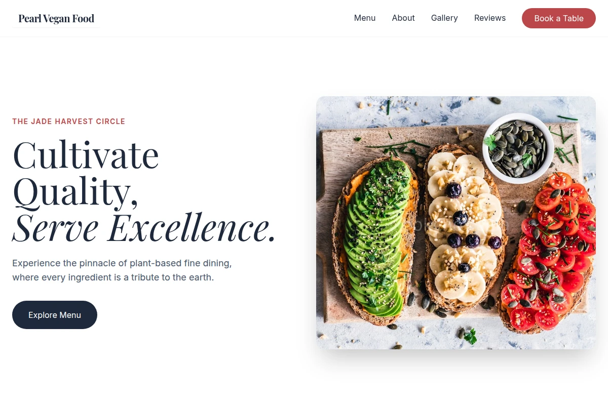 Pearl Vegan Food